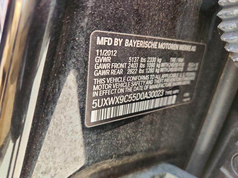 Aukcja sprzedaży 2013 Bmw X3, vin: 5UXWX9C55D0A30023, numer aukcji: 53055526