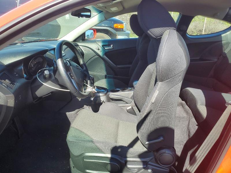 52241516 :رقم المزاد ، KMHHT6KD9CU072725 vin ، 2012 Hyundai Genesis Coupe مزاد بيع