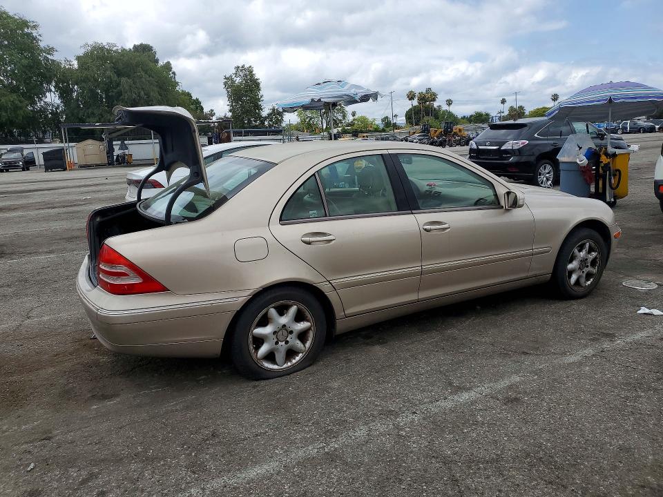 54907286 :رقم المزاد ، WDBRF61J03E012705 vin ، 2003 Mercedes-benz C مزاد بيع