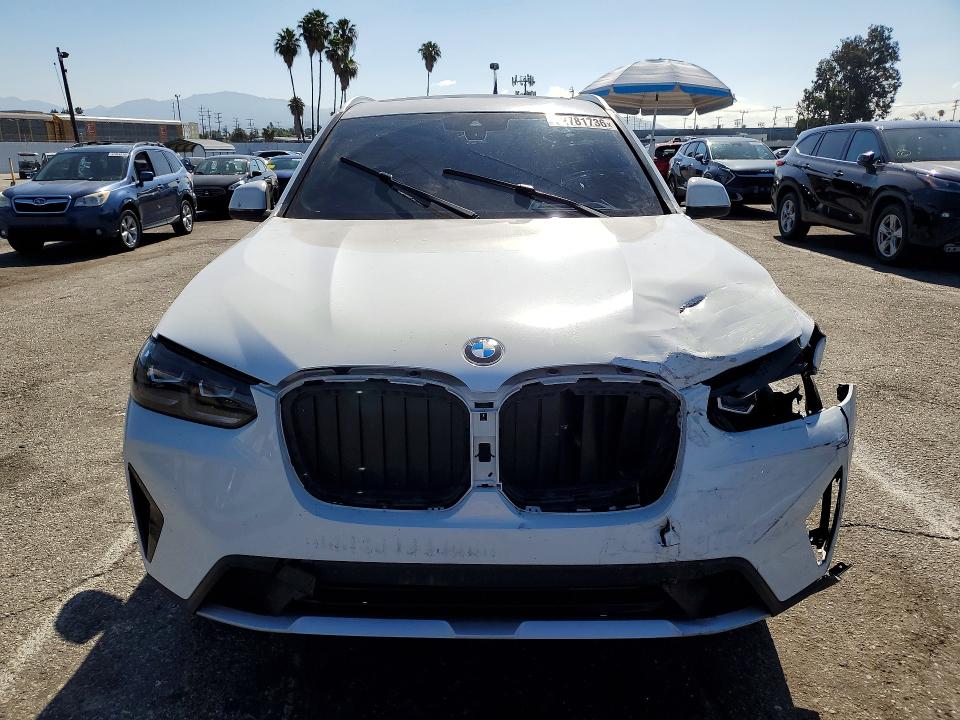 Продажа на аукционе авто 2022 Bmw X3, vin: 5UX53DP09N9J50006, номер лота: 52781736