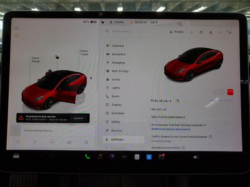 54483536 :رقم المزاد ، 5YJ3E1EA6NF289643 vin ، 2022 Tesla Model 3 مزاد بيع