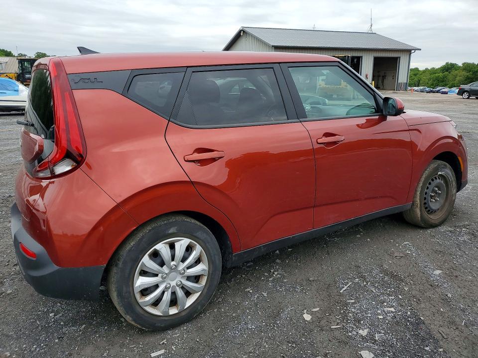 2022 Kia Soul მანქანა იყიდება აუქციონზე, vin: KNDJ23AUXN7808775, აუქციონის ნომერი: 54753336