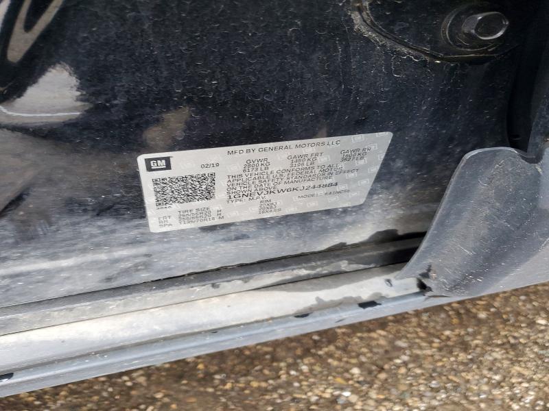 Aukcja sprzedaży 2019 Chevrolet Traverse, vin: 1GNEVJKW6KJ244884, numer aukcji: 53952596