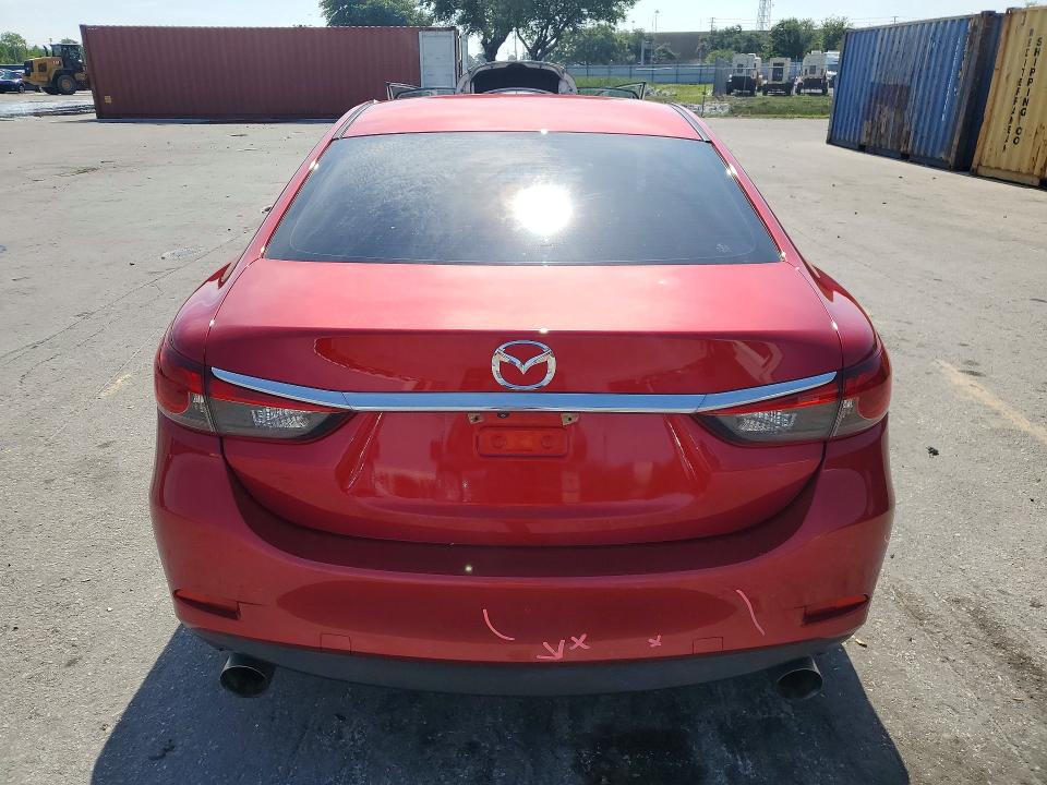 2015 Mazda 6 მანქანა იყიდება აუქციონზე, vin: JM1GJ1V56F1222289, აუქციონის ნომერი: 52921666