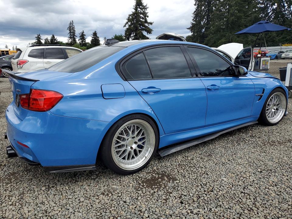 Продаж на аукціоні авто 2015 Bmw M3, vin: WBS3C9C55FP804240, номер лоту: 53583076
