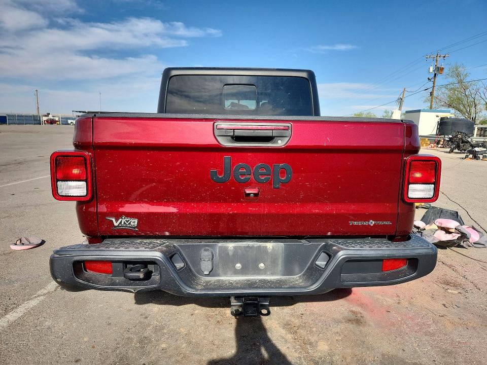 Aukcja sprzedaży 2022 Jeep Gladiator, vin: 1C6HJTAG8NL106920, numer aukcji: 53637386