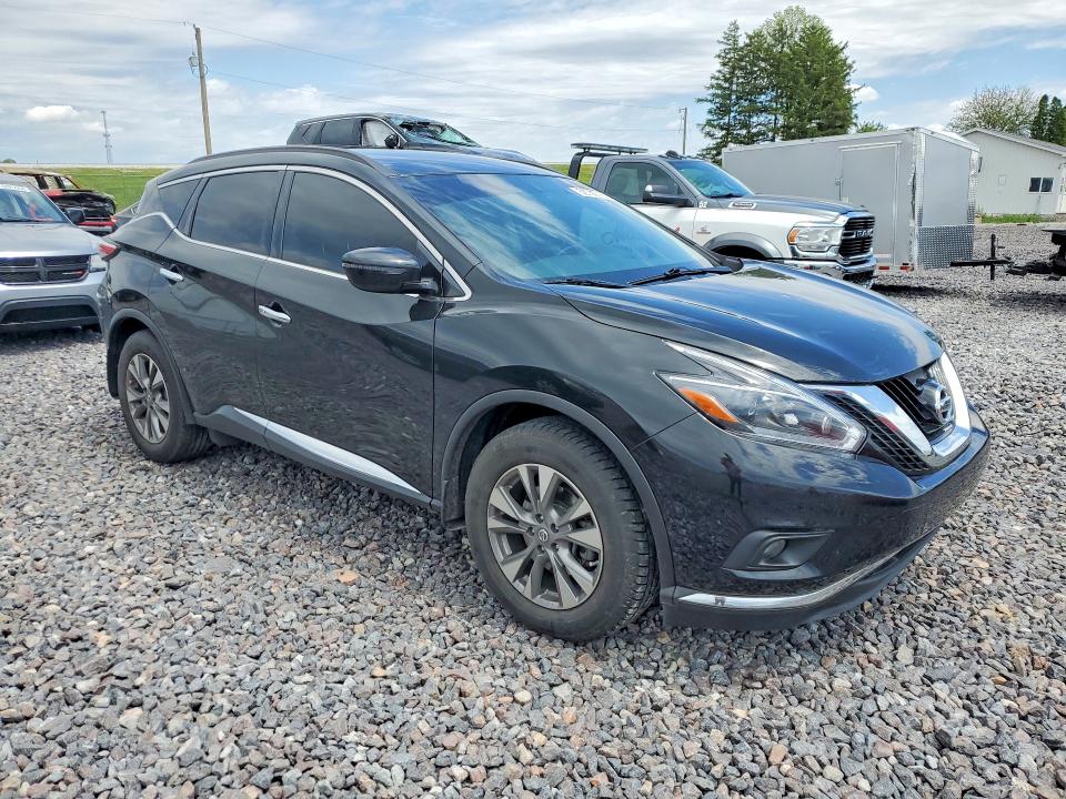 Продажа на аукционе авто 2018 Nissan Murano, vin: 5N1AZ2MH9JN196574, номер лота: 52703766