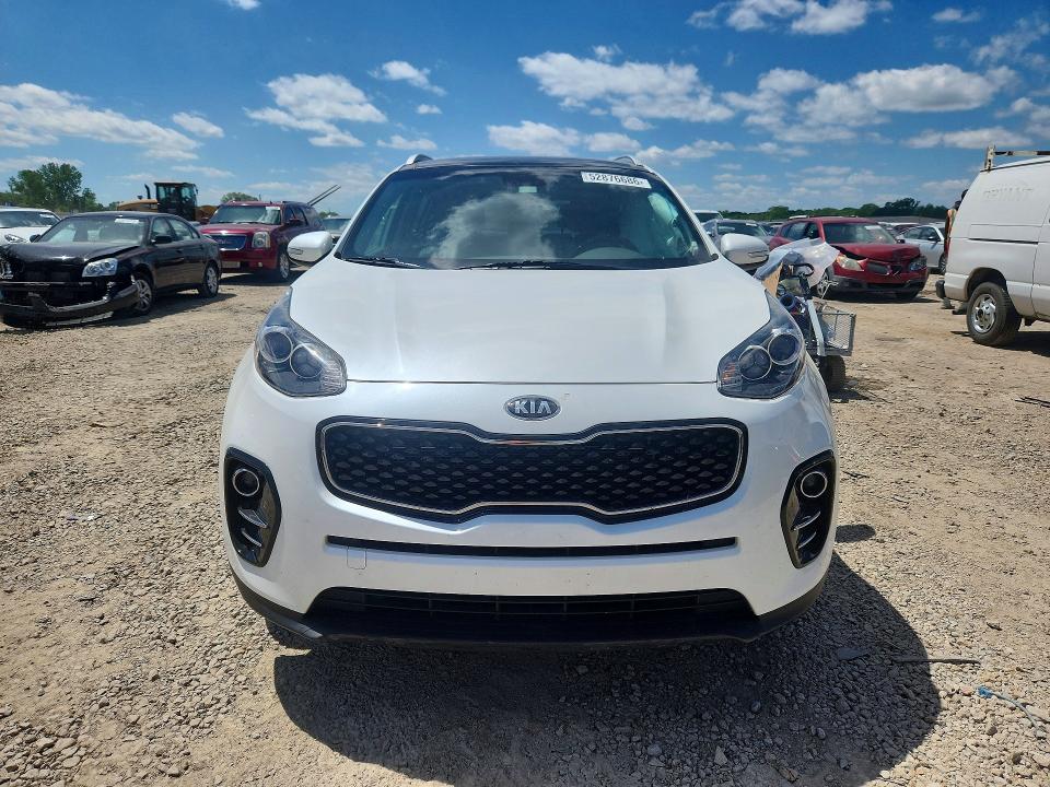 2017 Kia Sportage მანქანა იყიდება აუქციონზე, vin: KNDPN3AC0H7114187, აუქციონის ნომერი: 52876686