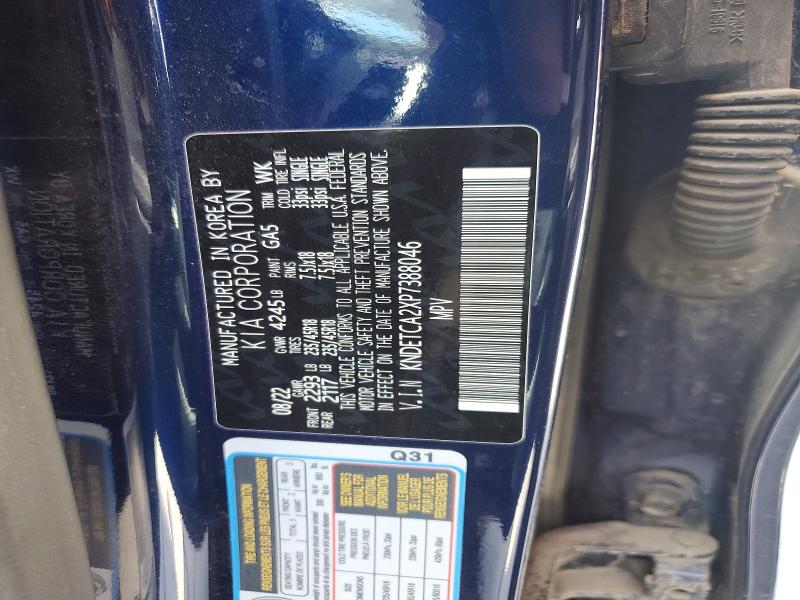 Продаж на аукціоні авто 2023 Kia Seltos, vin: KNDETCA2XP7388046, номер лоту: 52355336