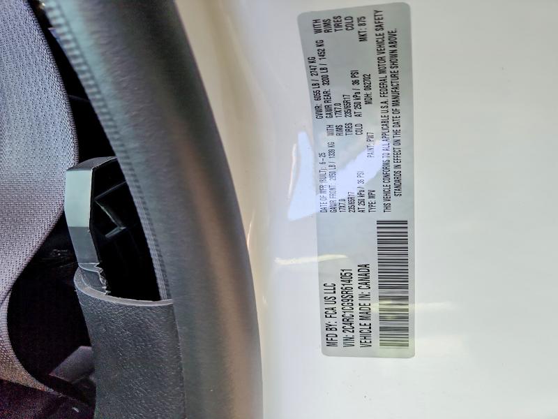 54427136 :رقم المزاد ، 2C4RC1CG9SR614051 vin ، 2025 Chrysler Voyager مزاد بيع