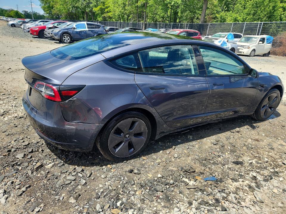 53988706 :رقم المزاد ، 5YJ3E1EA7NF368576 vin ، 2022 Tesla Model 3 مزاد بيع