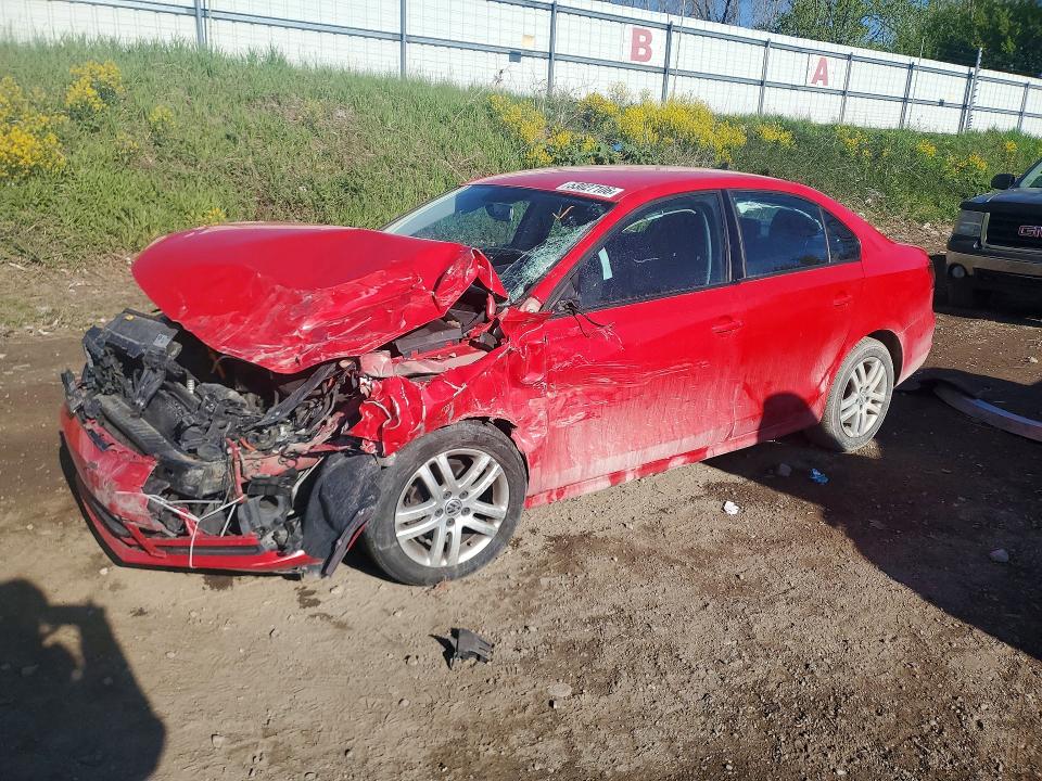 53027106 :رقم المزاد ، 3VW2K7AJ6FM350674 vin ، 2015 Volkswagen Jetta مزاد بيع