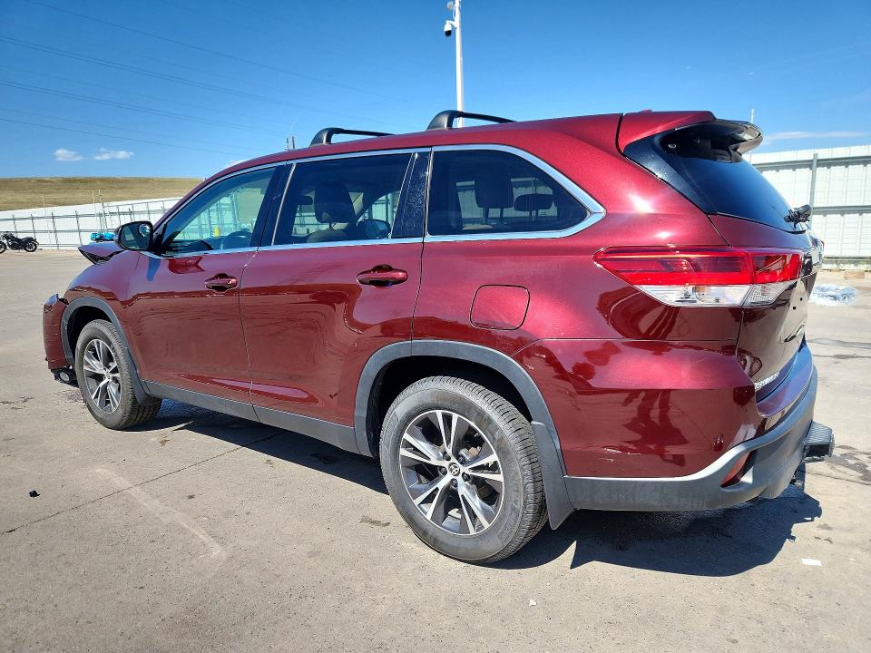 Продажа на аукционе авто 2019 Toyota Highlander, vin: 5TDBZRFH3KS746278, номер лота: 52864196