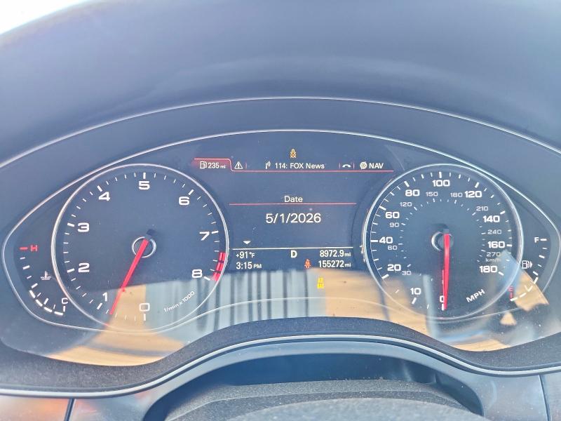 2013 Audi A6 მანქანა იყიდება აუქციონზე, vin: WAUHGAFC7DN122222, აუქციონის ნომერი: 51109196