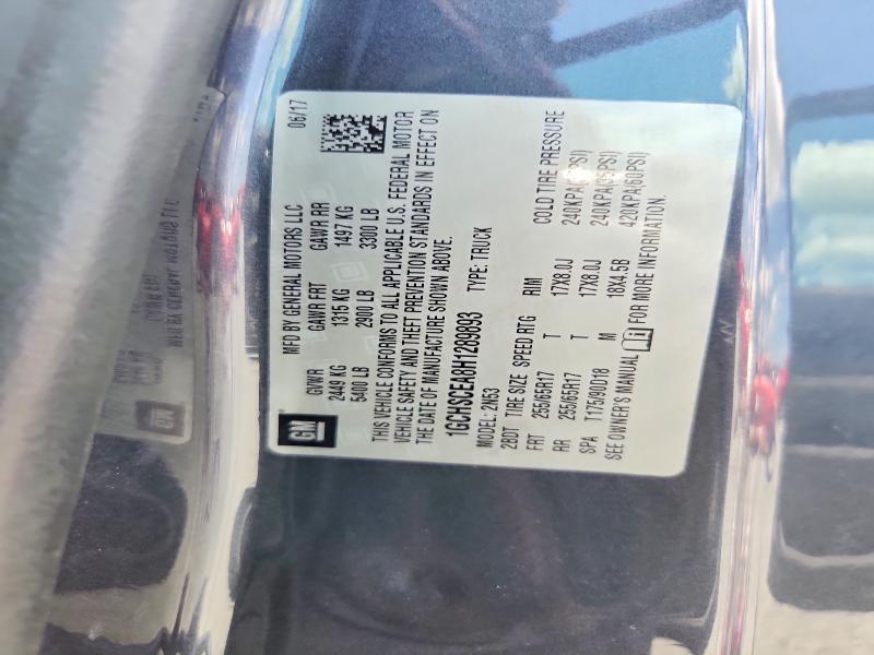 54480686 :رقم المزاد ، 1GCHSCEA8H1289893 vin ، 2017 Chevrolet Colorado مزاد بيع
