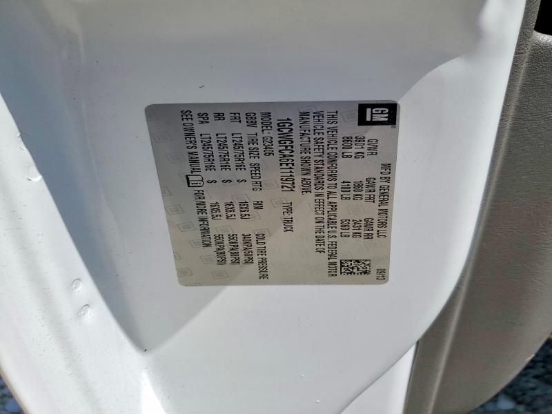 Продаж на аукціоні авто 2014 Chevrolet Express G2500, vin: 1GCWGFCA6E1119721, номер лоту: 53762906