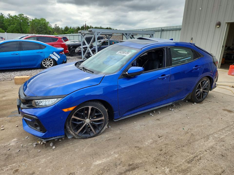 54288126 :رقم المزاد ، SHHFK7H99LU210343 vin ، 2020 Honda Civic مزاد بيع