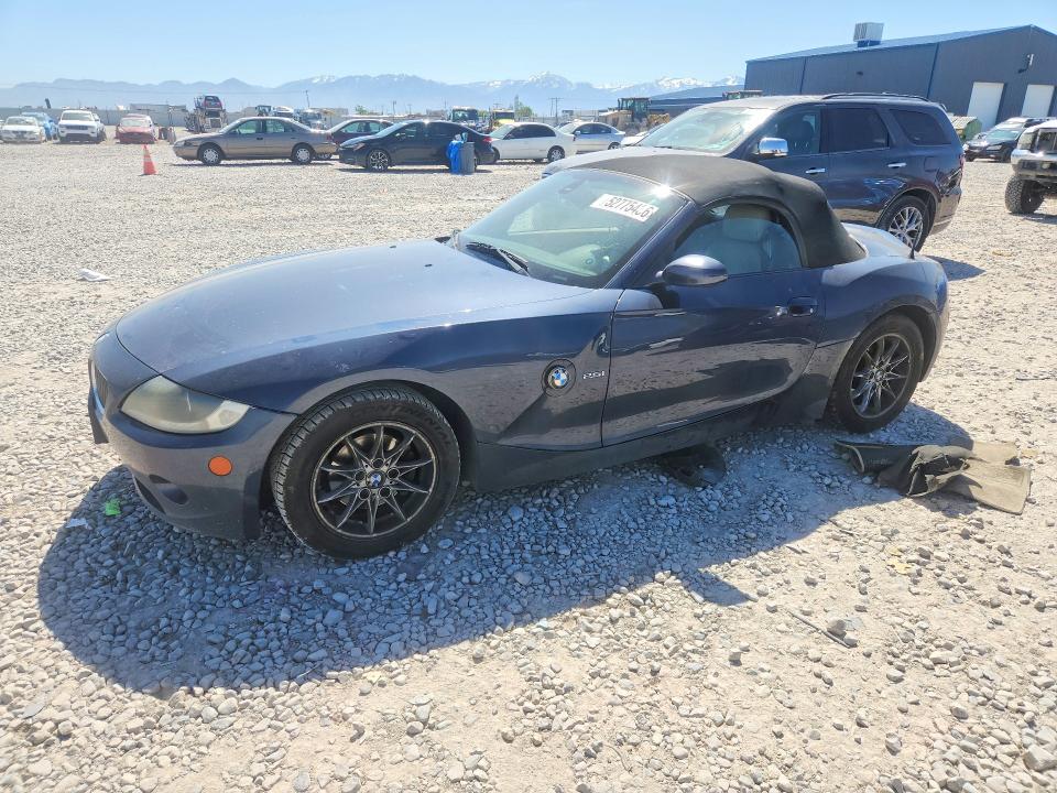 52775436 :رقم المزاد ، 4USBT33565LS55325 vin ، 2005 Bmw Z4 مزاد بيع