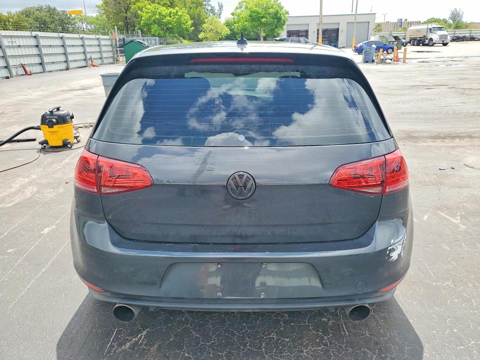 54897606 :رقم المزاد ، 3VW4T7AU7GM036999 vin ، 2016 Volkswagen Gti مزاد بيع