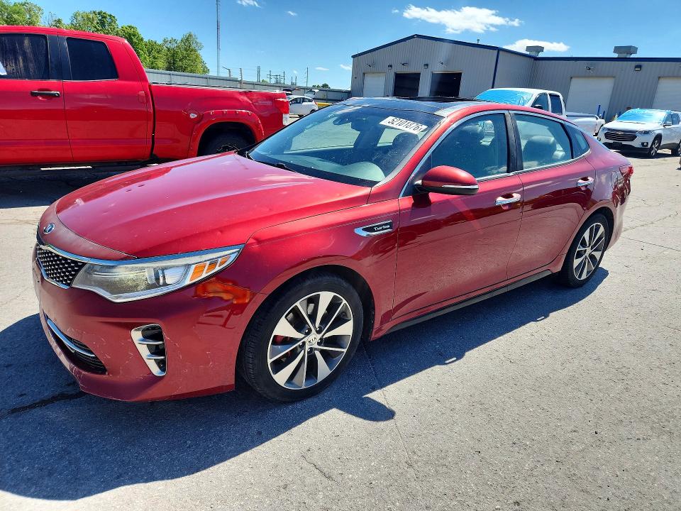 52101876 :رقم المزاد ، 5XXGW4L26GG041842 vin ، 2016 Kia Optima مزاد بيع