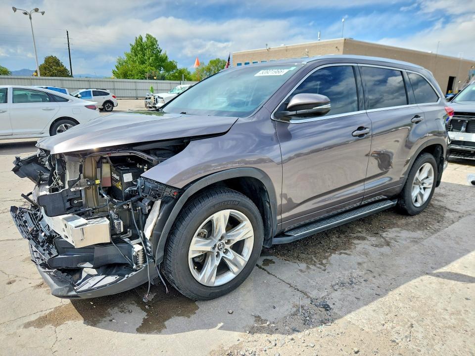 Aukcja sprzedaży 2019 Toyota Highlander, vin: 5TDDZRFH2KS941281, numer aukcji: 53921966