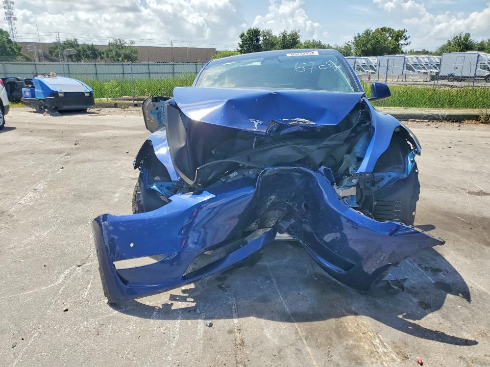 Продаж на аукціоні авто 2022 Tesla Model Y, vin: 7SAYGAEE6NF336708, номер лоту: 55232936