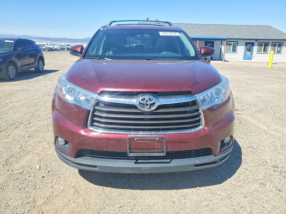 Aukcja sprzedaży 2015 Toyota Highlander, vin: 5TDJKRFH6FS182583, numer aukcji: 52257016