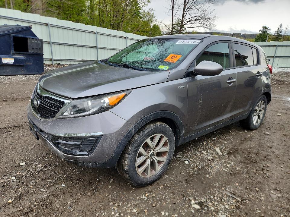 2016 Kia Sportage მანქანა იყიდება აუქციონზე, vin: KNDPBCAC4G7866031, აუქციონის ნომერი: 51997116