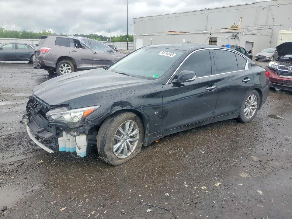 53034606 :رقم المزاد ، JN1BV7AR3FM392797 vin ، 2015 Infiniti Q50 مزاد بيع