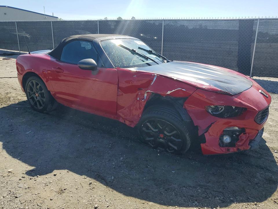 2018 Fiat 124 Spider მანქანა იყიდება აუქციონზე, vin: JC1NFAEK1J0139895, აუქციონის ნომერი: 51991986