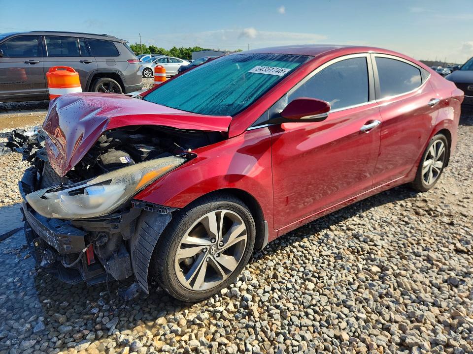 Продажа на аукционе авто 2016 Hyundai Elantra, vin: KMHDH4AE2GU572567, номер лота: 54351746