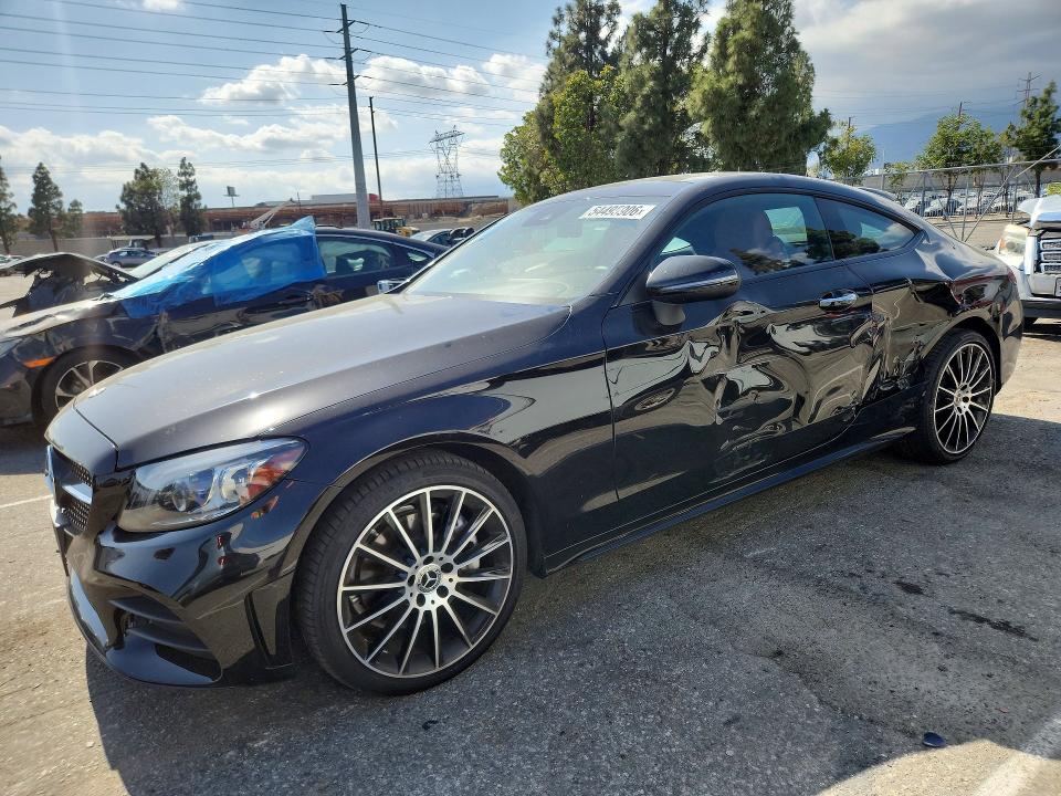 2021 Mercedes-benz C მანქანა იყიდება აუქციონზე, vin: W1KWJ8DB1MG075830, აუქციონის ნომერი: 54495906