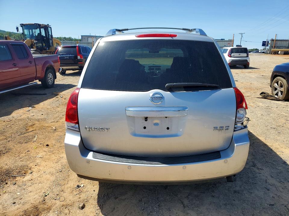 Продажа на аукционе авто 2007 Nissan Quest, vin: 5N1BV28U17N125174, номер лота: 55335456
