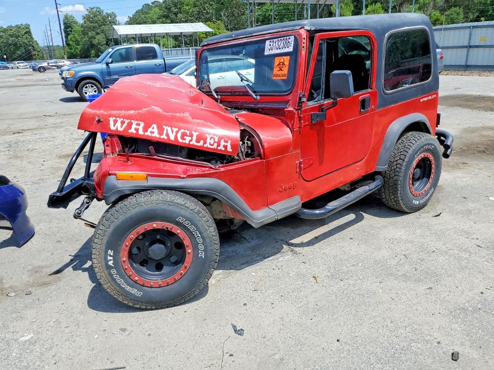 53132386 :رقم المزاد ، 1J4FY19P8SP205515 vin ، 1995 Jeep Wrangler / Yj مزاد بيع