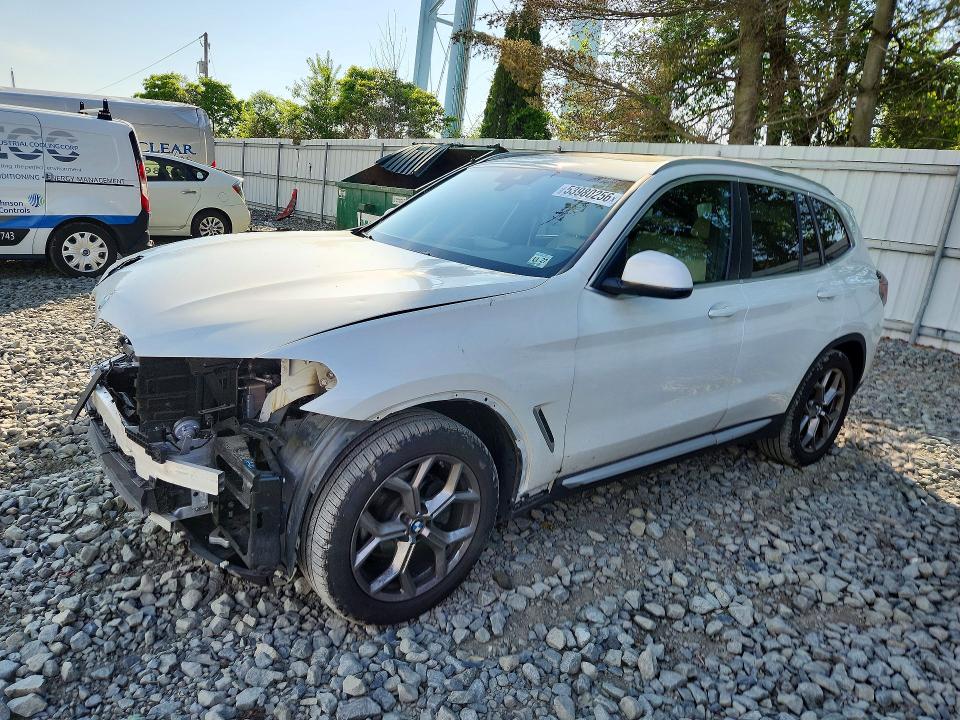 Aukcja sprzedaży 2022 Bmw X3, vin: 5UX53DP02N9K71444, numer aukcji: 53980256