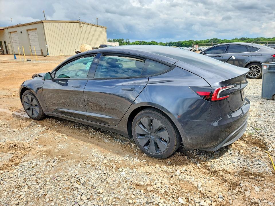 2025 Tesla Model 3 მანქანა იყიდება აუქციონზე, vin: 5YJ3E1EAXSF026695, აუქციონის ნომერი: 55130726