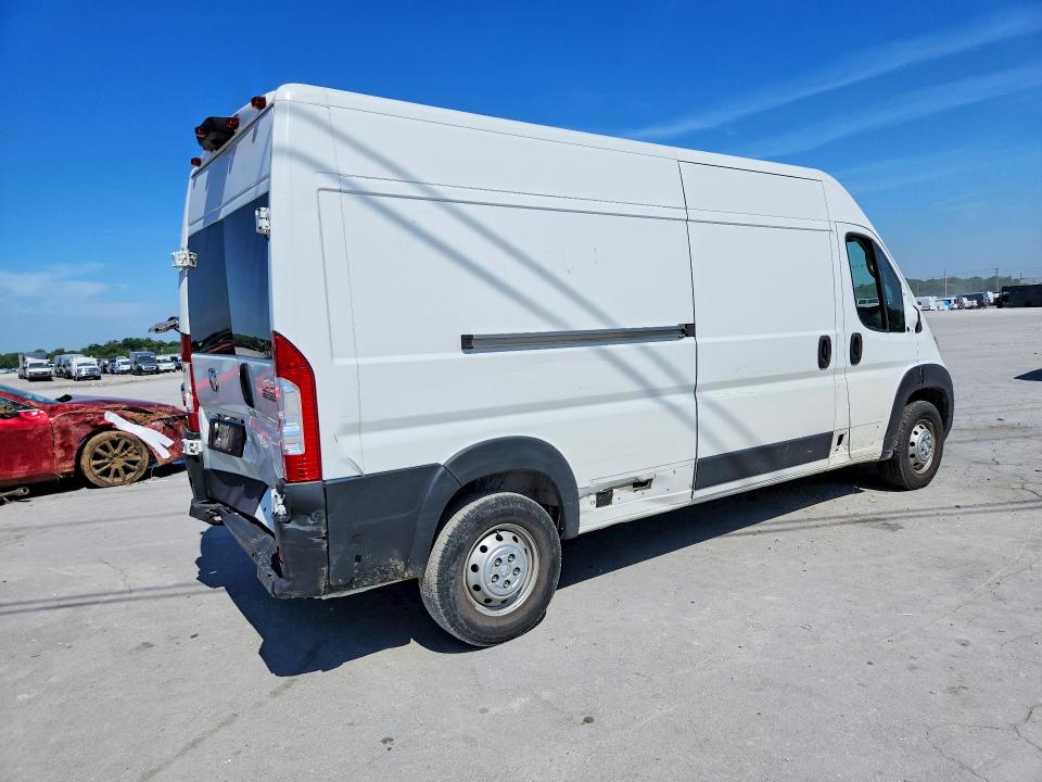2023 Ram Promaster 2500 მანქანა იყიდება აუქციონზე, vin: 3C6LRVDG8PE549932, აუქციონის ნომერი: 53820876