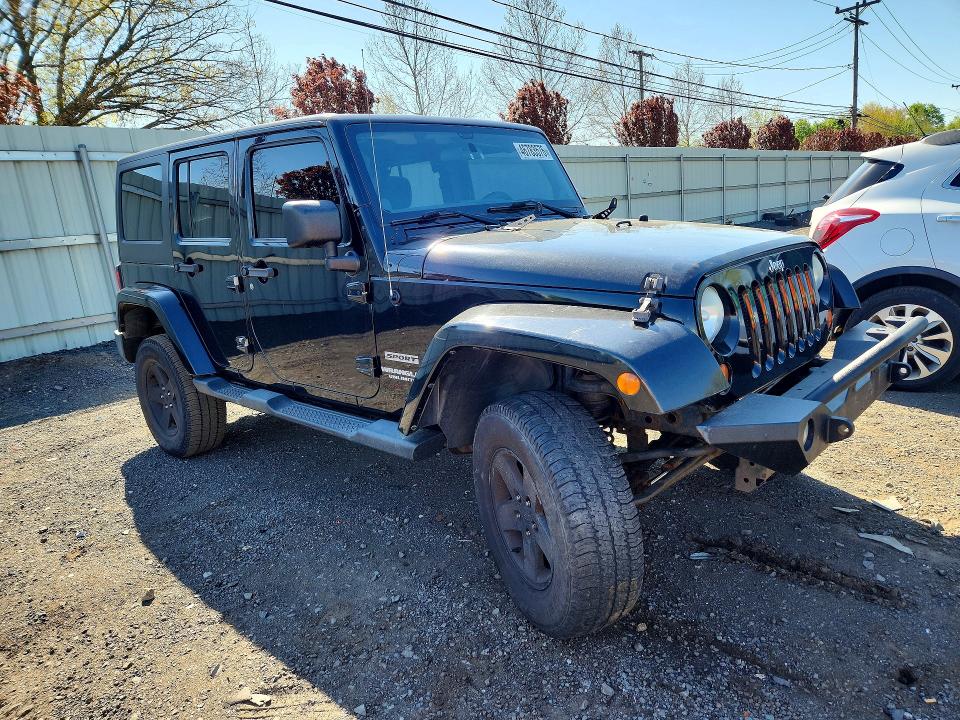 2012 Jeep Wrangler Unlimited მანქანა იყიდება აუქციონზე, vin: 1C4HJWDGXCL203703, აუქციონის ნომერი: 46783576