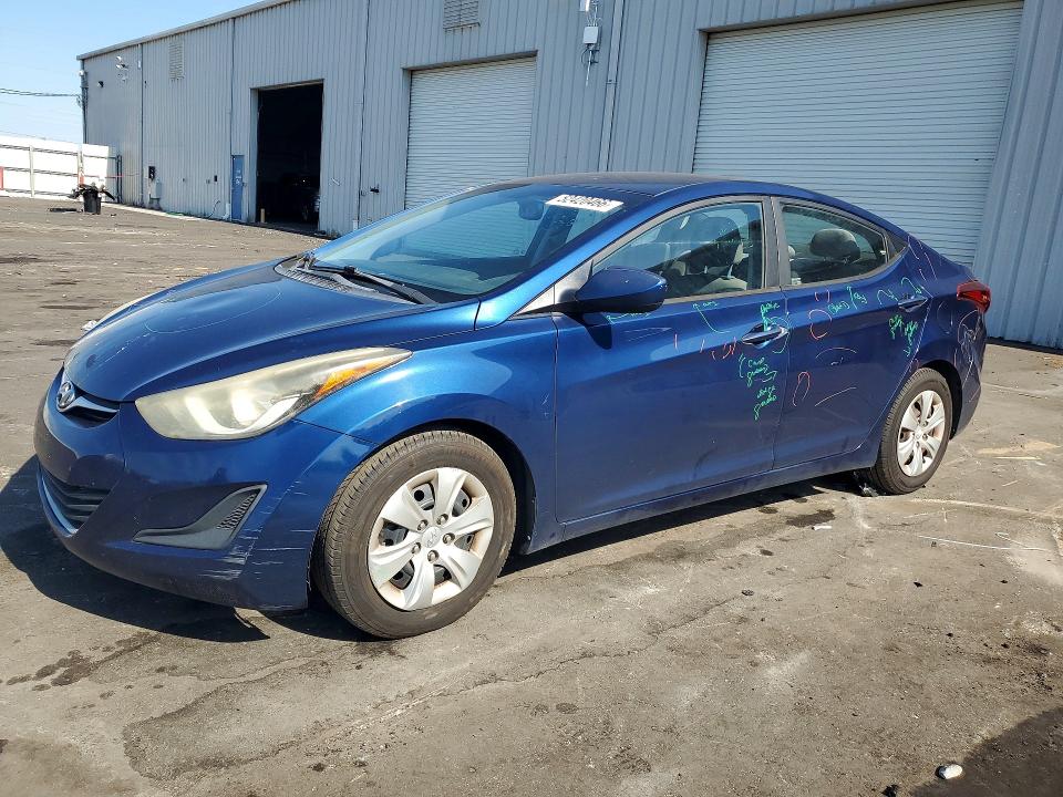52420466 :رقم المزاد ، 5NPDH4AE3GH728209 vin ، 2016 Hyundai Elantra مزاد بيع