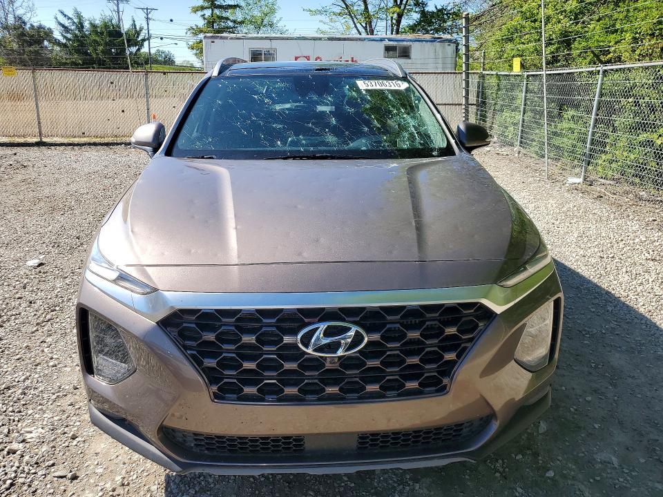 53706316 :رقم المزاد ، 5NMS5CAA3KH066242 vin ، 2019 Hyundai Santa Fe مزاد بيع
