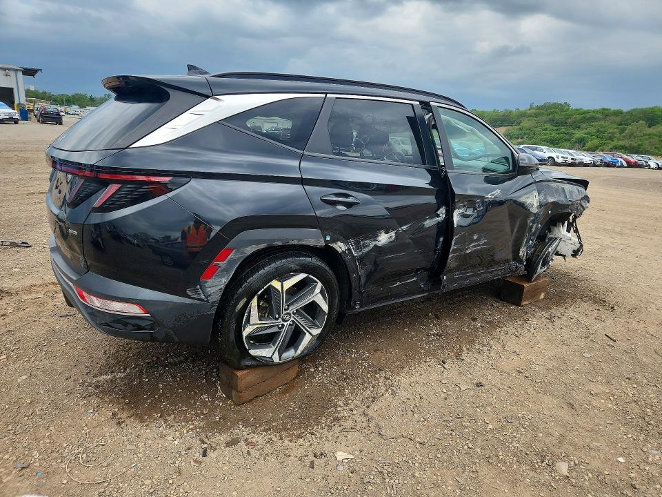 53807296 :رقم المزاد ، 5NMJCCAE5NH137627 vin ، 2022 Hyundai Tucson مزاد بيع