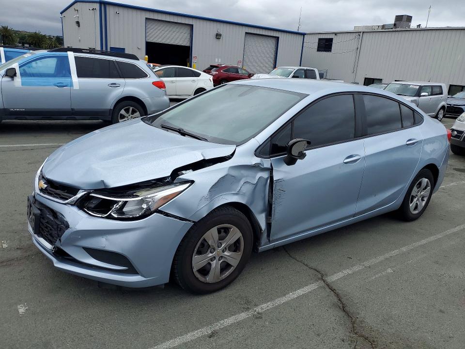 2017 Chevrolet Cruze მანქანა იყიდება აუქციონზე, vin: 1G1BC5SM0H7164521, აუქციონის ნომერი: 55393336