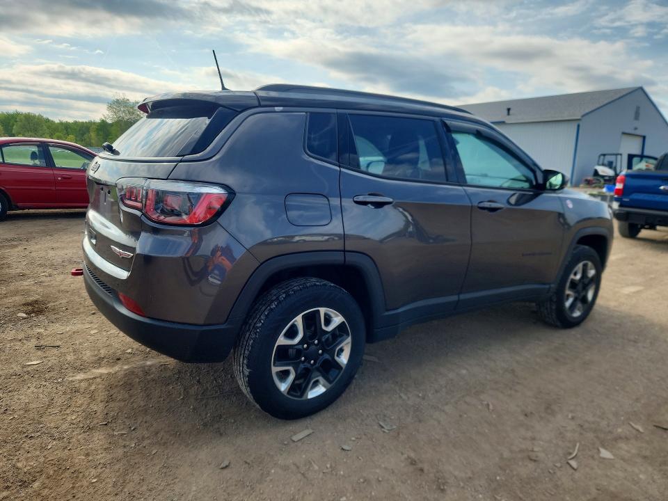 2017 Jeep Compass მანქანა იყიდება აუქციონზე, vin: 3C4NJDDB1HT597521, აუქციონის ნომერი: 51802536
