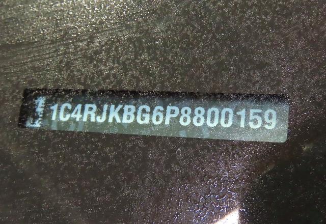 54688136 :رقم المزاد ، 1C4RJKBG6P8800159 vin ، 2023 Jeep Grand Cherokee مزاد بيع
