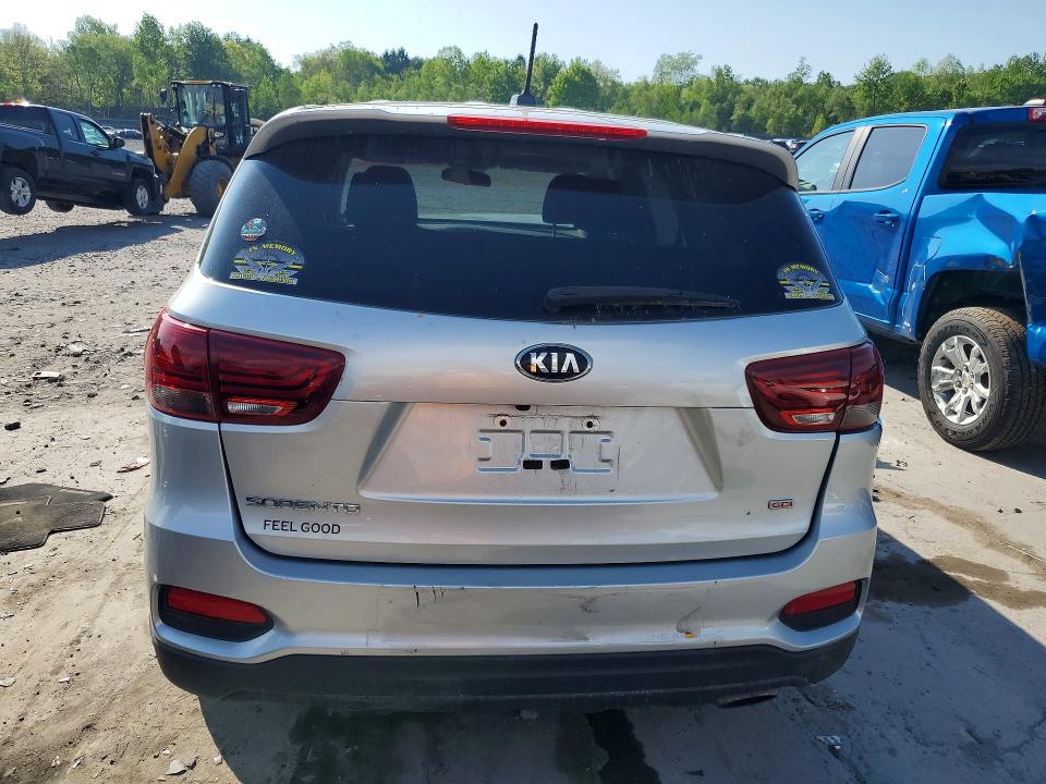 53250476 :رقم المزاد ، 5XYPGDA37KG571007 vin ، 2019 Kia Sorento مزاد بيع
