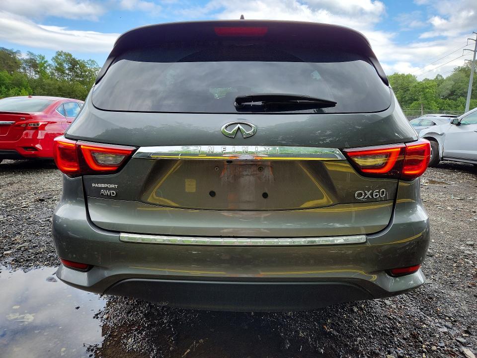 Aukcja sprzedaży 2019 Infiniti Qx60, vin: 5N1DL0MM6KC522893, numer aukcji: 53031526