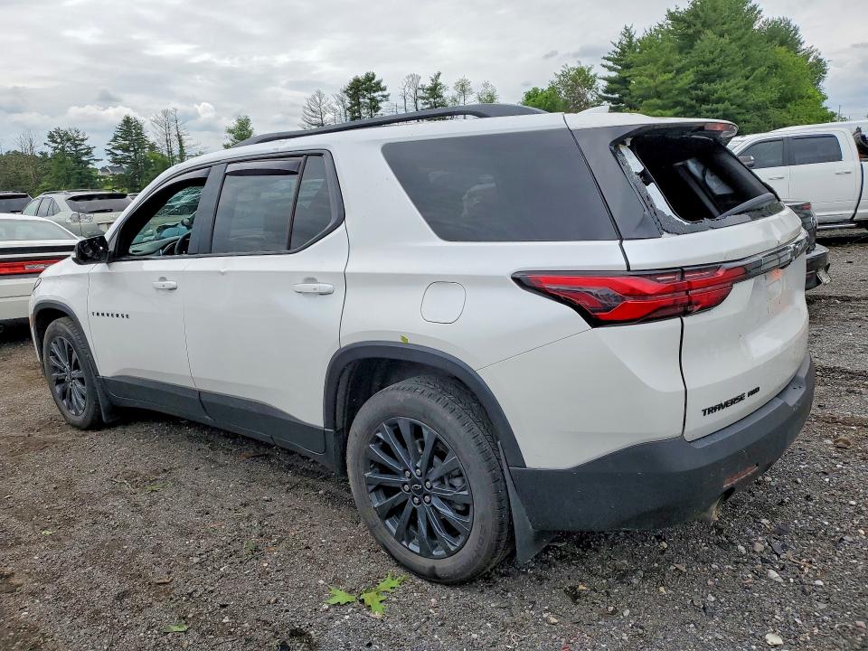 55280846 :رقم المزاد ، 1GNEVJKW1NJ121594 vin ، 2022 Chevrolet Traverse مزاد بيع