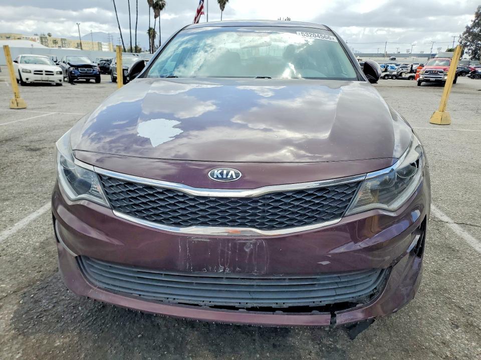 2016 Kia Optima მანქანა იყიდება აუქციონზე, vin: 5XXGT4L18GG029627, აუქციონის ნომერი: 53204566