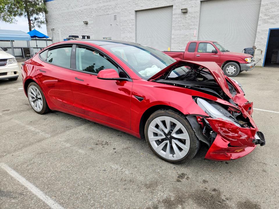 54001286 :رقم المزاد ، 5YJ3E1EA9NF167309 vin ، 2022 Tesla Model 3 مزاد بيع