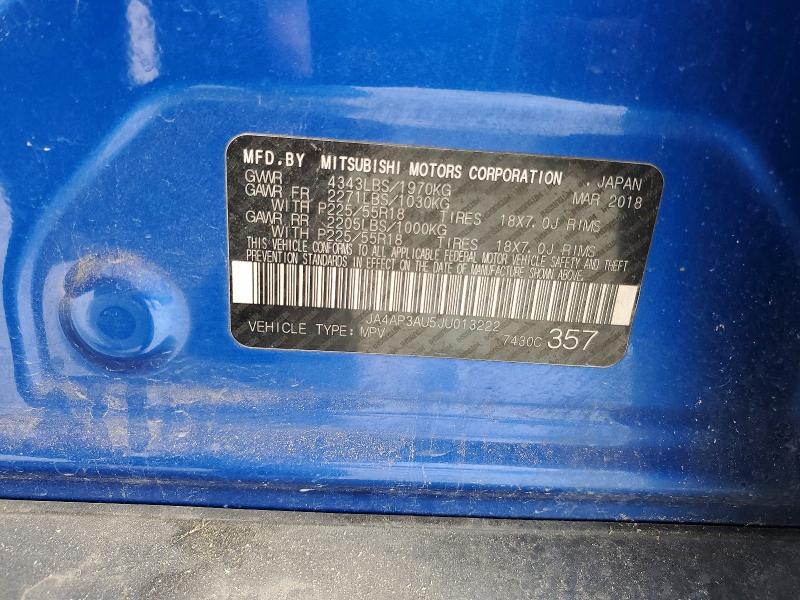 Aukcja sprzedaży 2018 Mitsubishi Outlander Sport, vin: JA4AP3AU5JU013222, numer aukcji: 53875316